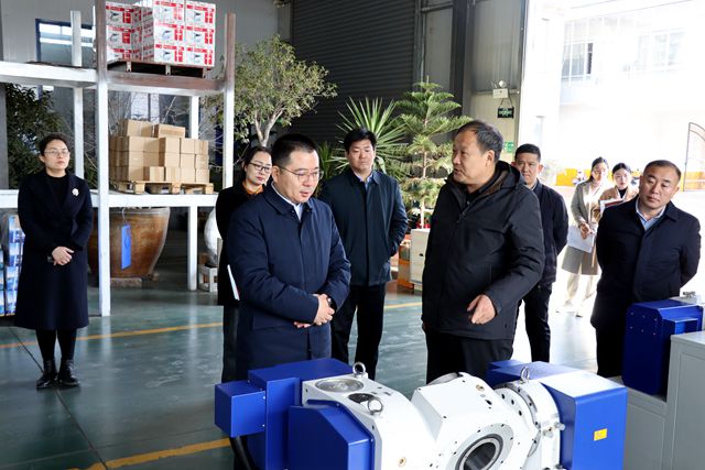 张波带队到辖区调研重点项目建设工作彩神(图3)